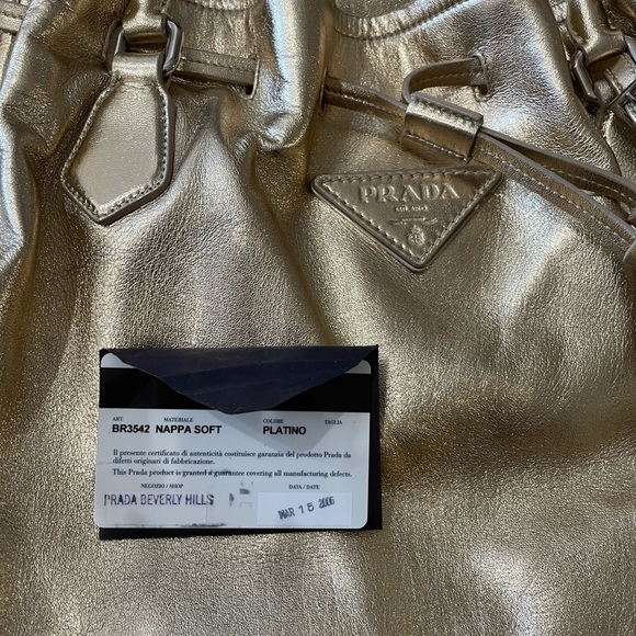 Prada - Drawstring bag - Picture 4 of 7